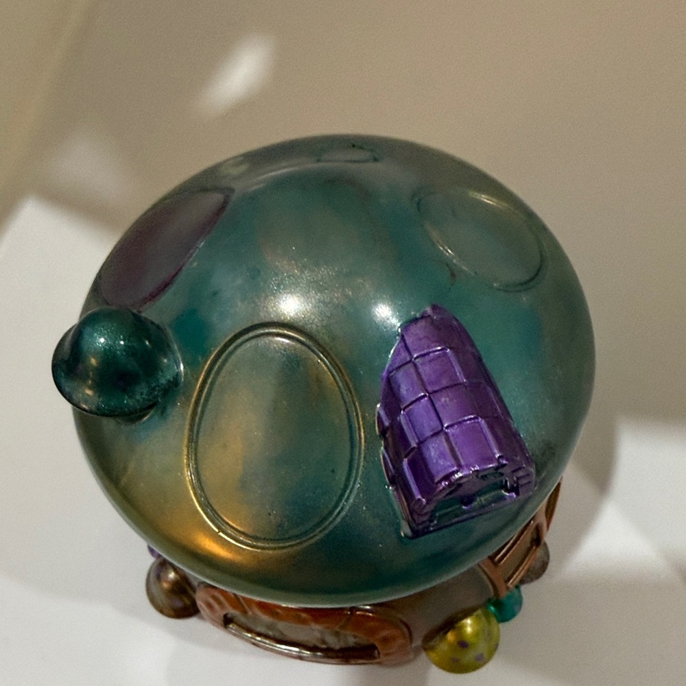 Unique Resin Mushroom House Jar - Picture 4 of 9